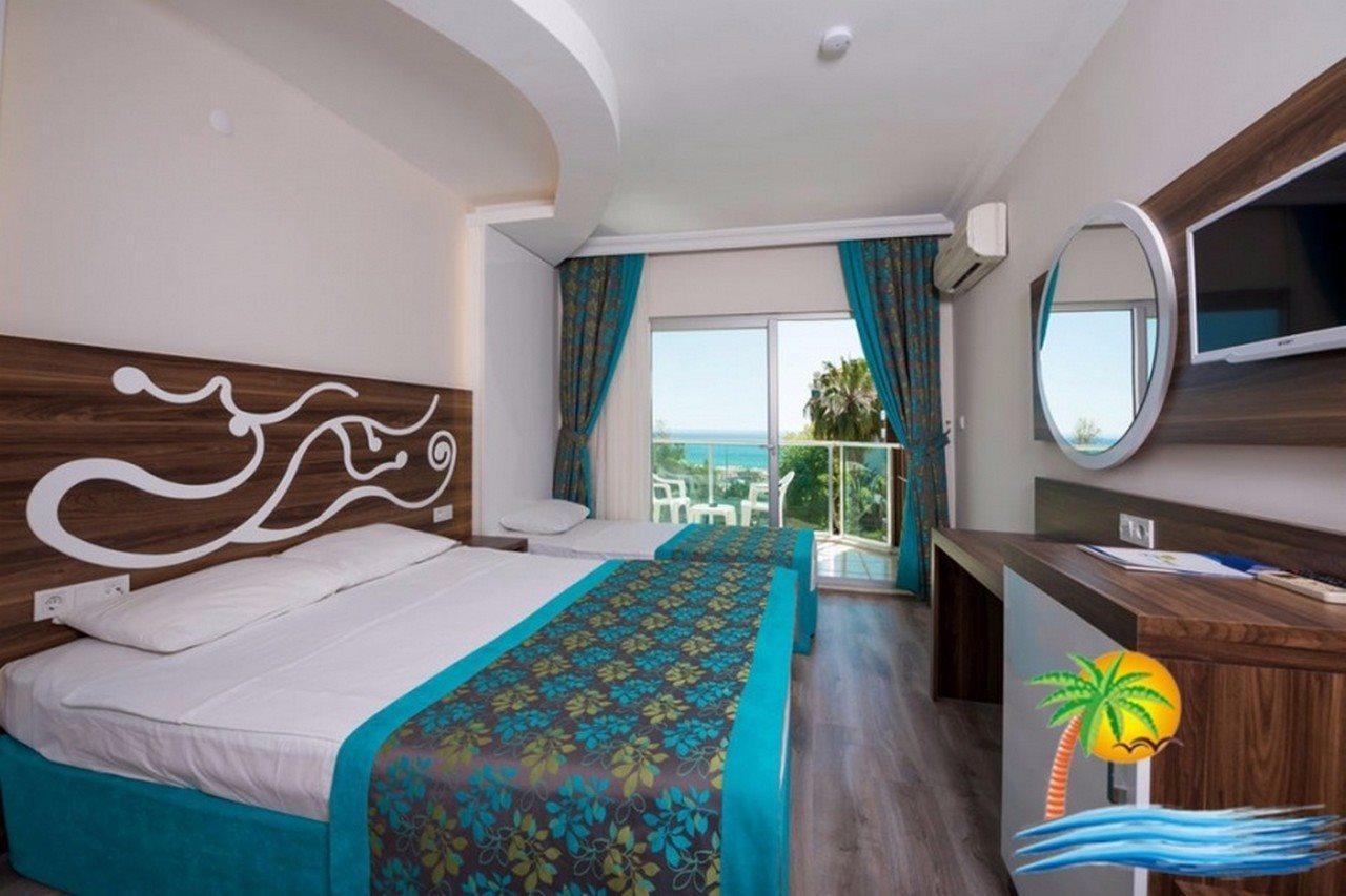Kleopatra Blue Hawai Hotel Алания Экстерьер фото
